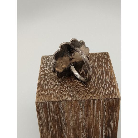 Old Pawn Turquoise ring Sz 8 - Picture 4 of 4